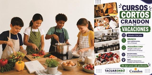 ¡A cocinar en vacaciones!